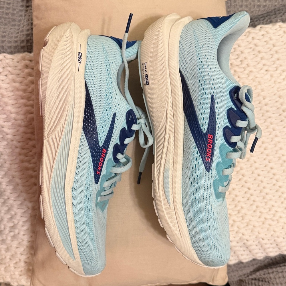 Brooks Ghost 17 Aqua Running Shoes - Picture 8 of 10